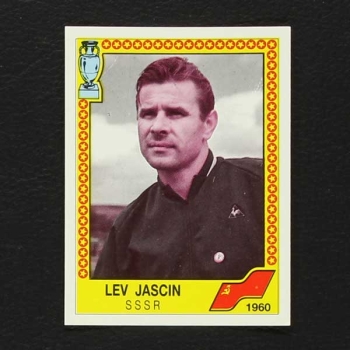 Euro 88 No. 006 Panini sticker Lev Jascin 1960