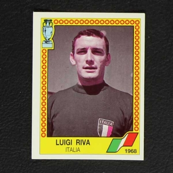 Euro 88 Nr. 010 Panini Sticker Luigi Riva 1968