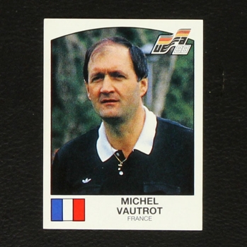 Euro 88 Nr. 267 Panini Sticker Michel Vautrot