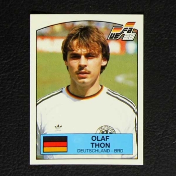 Euro 88 No. 066 Panini sticker Olaf Thon