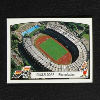 Euro 88 Nr. 024 Panini Sticker Rheinstadion