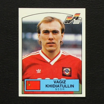 Euro 88 Nr. 245 Panini Sticker Vagiz Khidiatullin