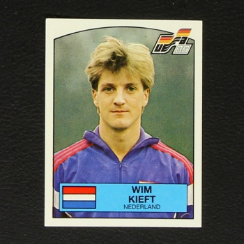 Euro 88 No. 231 Panini sticker Wim Kieft