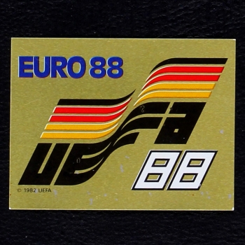 Logo No. 4 Panini Sticker - Euro 88