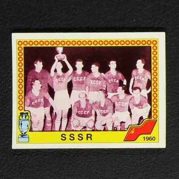Euro 88 No. 005 Panini sticker team SSSR 1960