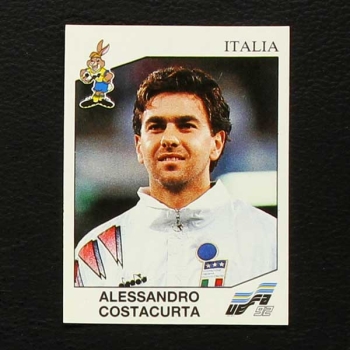 Euro 92 No. 241 Panini sticker Alessandro Costacurta