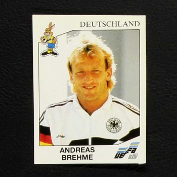 Euro 92 No. 201 Panini sticker Andreas Brehme