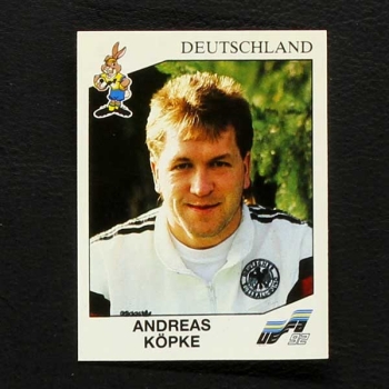Euro 92 No. 195 Panini sticker Andreas Köpke