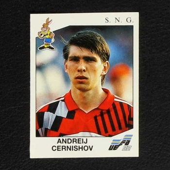 Euro 92 No. 171 Panini sticker Andreij Cernishov