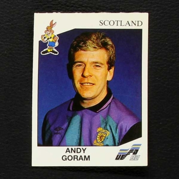 Euro 92 No. 144 Panini sticker Andy Goram