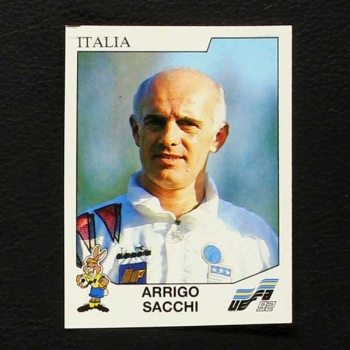 Euro 92 Nr. 235 Panini Sticker Arrigo Sacchi