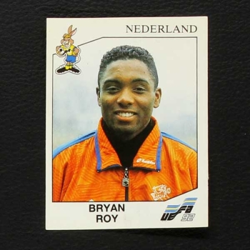 Euro 92 No. 136 Panini sticker Bryan Roy