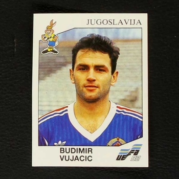 Euro 92 Nr. 075 Panini Sticker Budimir Vujacic