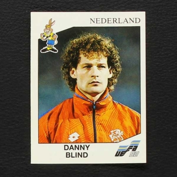 Euro 92 No. 124 Panini sticker Danny Blind