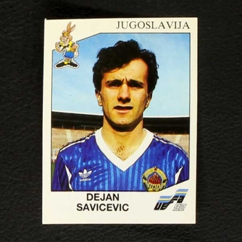Euro 92 No. 080 Panini sticker Dejan Savicevic
