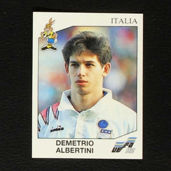 Euro 92 Nr. 244 Panini Sticker Demetrio Albertini