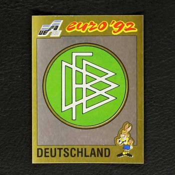 Euro 92 No. 192 Panini sticker Deutschland badge