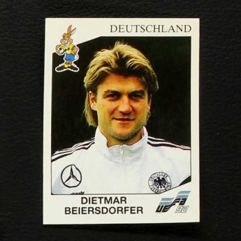 Euro 92 No. 196 Panini sticker Dietmar Beiersdorfer