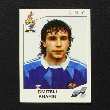 Euro 92 No. 170 Panini sticker Dmitrij Kharin
