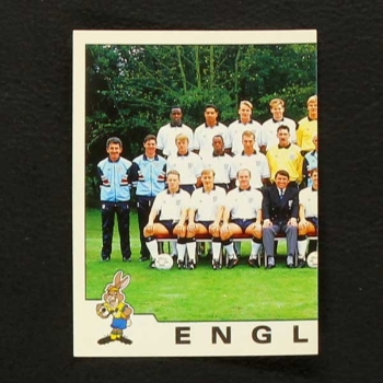Euro 92 No. 089 Panini sticker England left