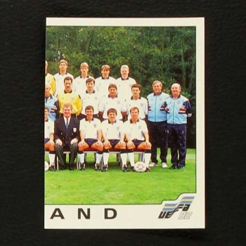 Euro 92 No. 090 Panini Sticker England right