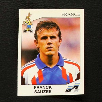 Euro 92 No. 052 Panini sticker Franck Sauzee