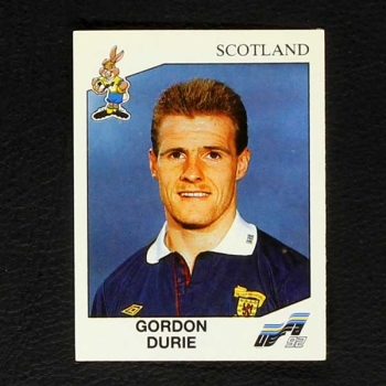Euro 92 No. 158 Panini sticker Gordon Durie