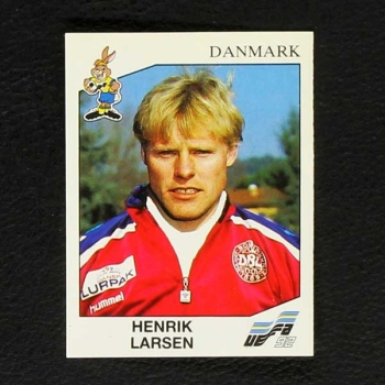 Euro 92 No. 224 Panini sticker Henrik Larsen