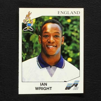 Euro 92 No. 112 Panini sticker Ian Wright