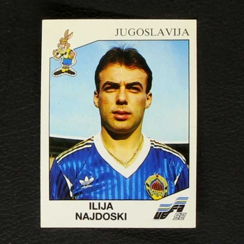 Euro 92 No. 074 Panini sticker Ilija Najdoski