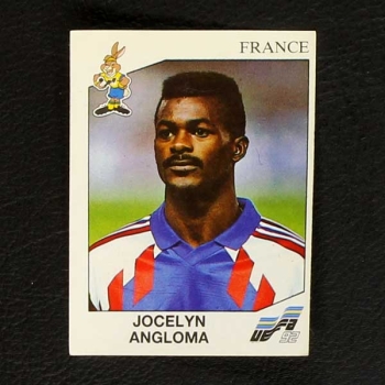 Euro 92 Nr. 047 Panini Sticker Jocelyn Angloma