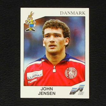 Euro 92 No. 225 Panini sticker John Jensen