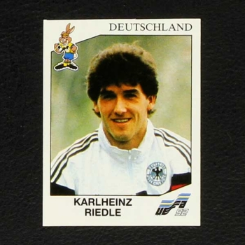 Euro 92 No. 211 Panini sticker Karlheinz Riedle