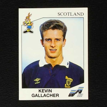 Euro 92 No. 159 Panini sticker Kevin Gallacher