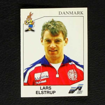 Euro 92 No. 230 Panini sticker Lars Elstrup
