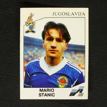 Euro 92 Nr. 086 Panini Sticker Mario Stanic