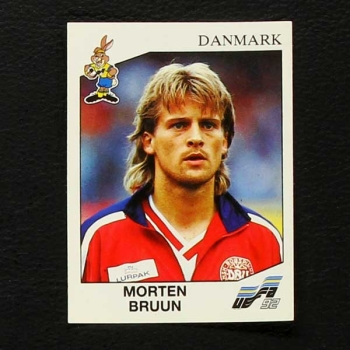 Euro 92 No. 228 Panini sticker Morten Bruun
