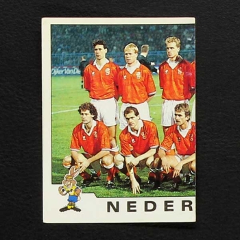 Euro 92 No. 114 Panini sticker Nederland left