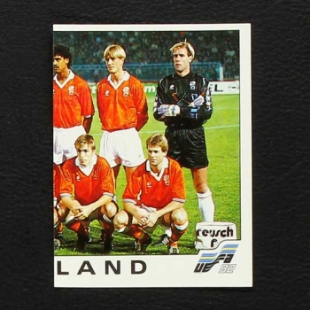 Euro 92 No. 115 Panini Sticker Nederland right