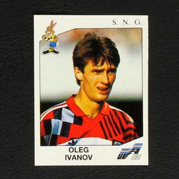 Euro 92 No. 178 Panini sticker Oleg Ivanov