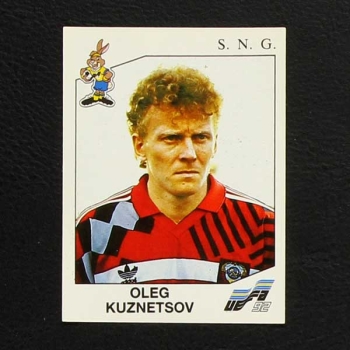 Euro 92 Nr. 174 Panini Sticker Oleg Kuznetsov