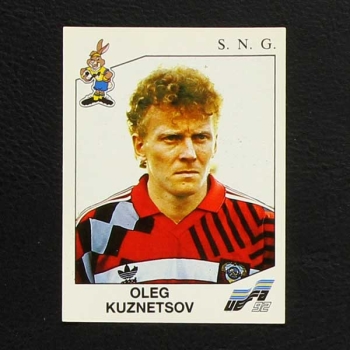 Euro 92 No. 174 Panini sticker Oleg Kuznetsov