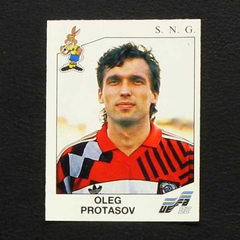 Euro 92 No. 187 Panini sticker Oleg Protasov