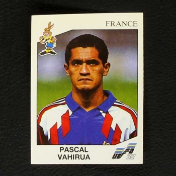 Euro 92 Nr. 060 Panini Sticker Pascal Vahirua