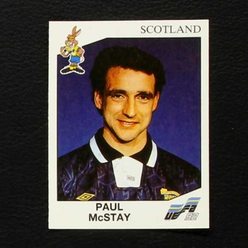 Euro 92 Nr. 156 Panini Sticker Paul McStay