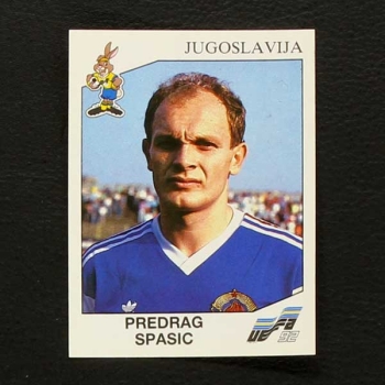 Euro 92 Nr. 071 Panini Sticker Predrag Spasic