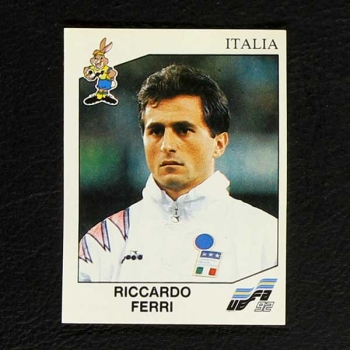 Euro 92 No. 242 Panini sticker Riccardo Ferri