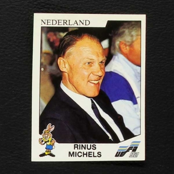 Euro 92 No. 118 Panini sticker Rinus Michels