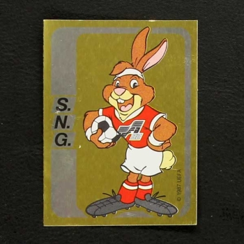Euro 92 No. 166 Panini sticker S.N.G. Berni