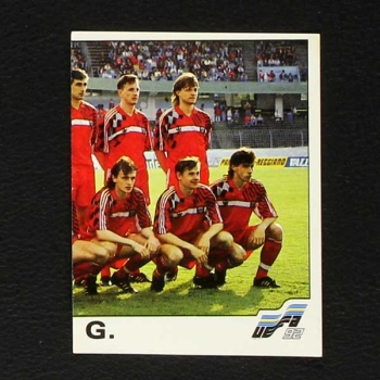 Euro 92 No. 165 Panini Sticker S.N.G. right